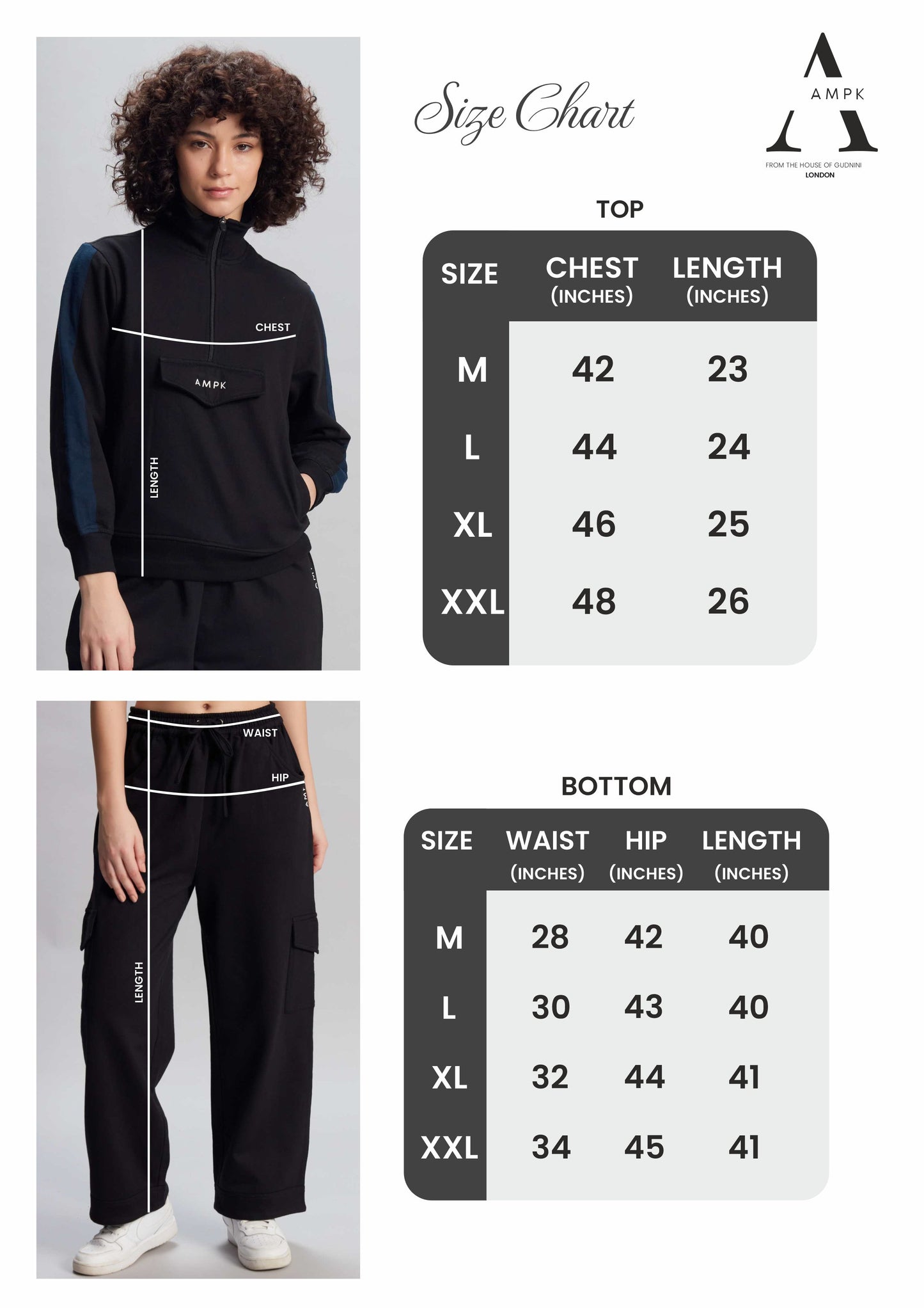 VISTA BLACK SWEAT SHIRT AND CARGO
