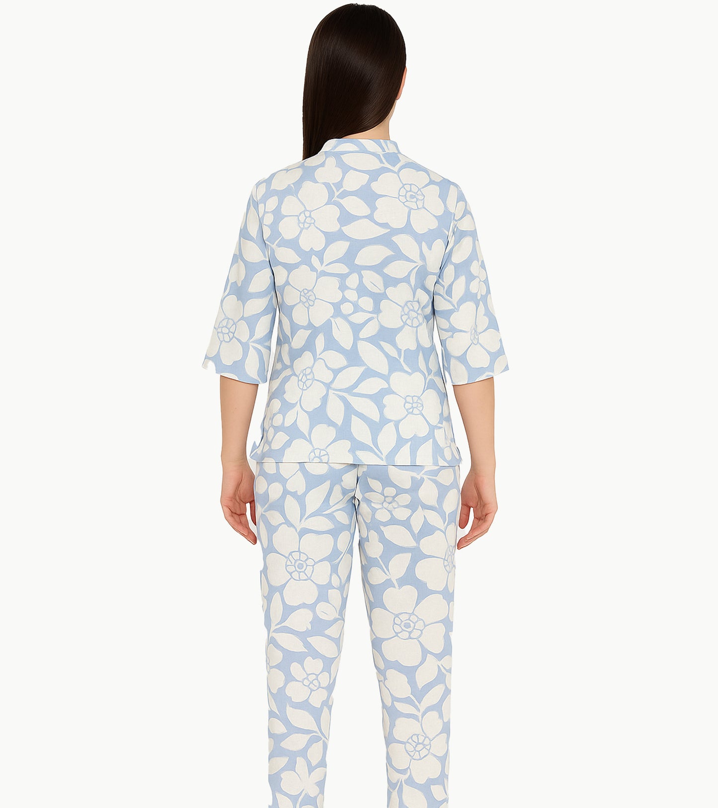ELEGANT FLORAL PAJAMA SET