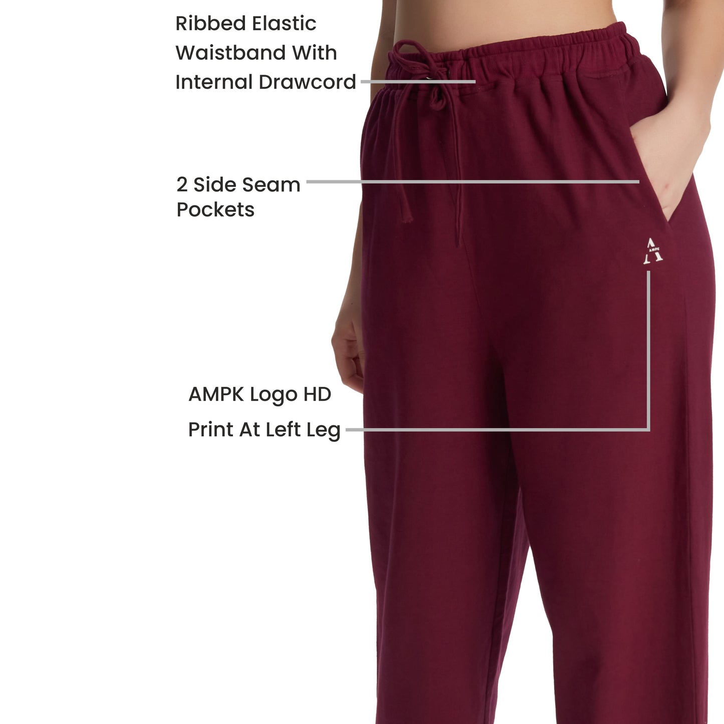 MELODIC WINE SWEAT SHIRT AND PANT