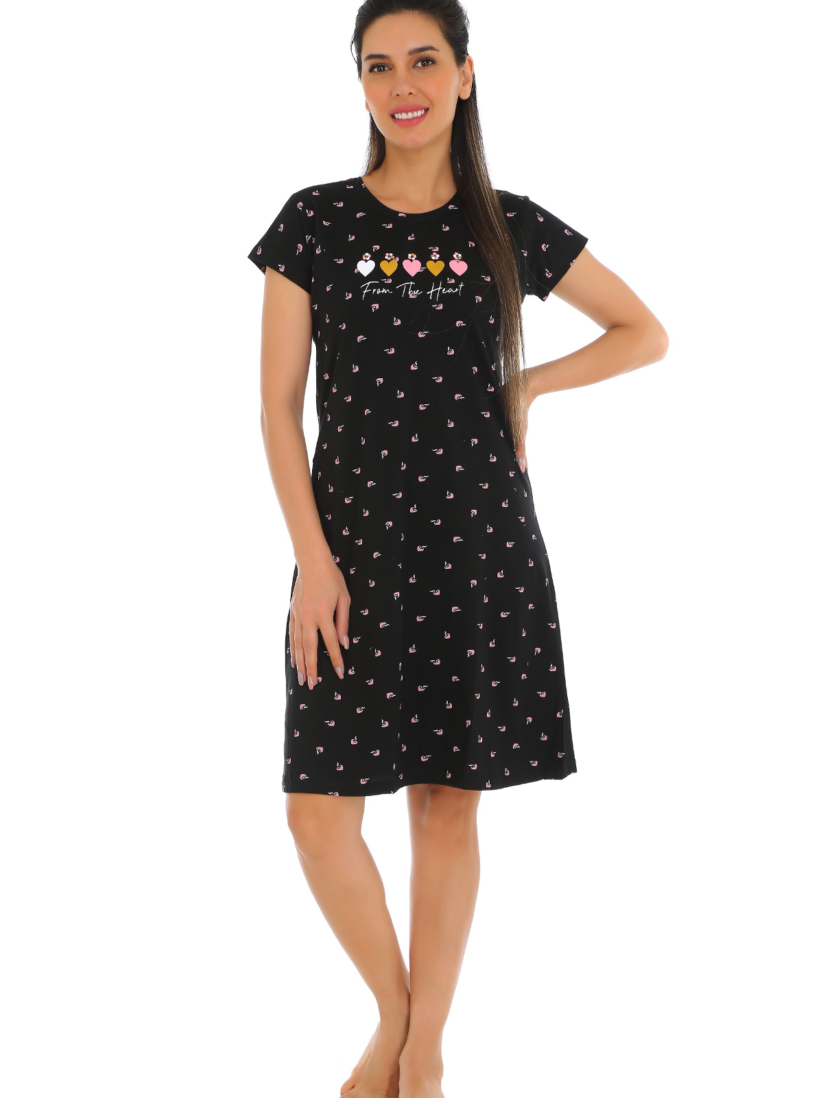 Hosiery Short Dress for Girls