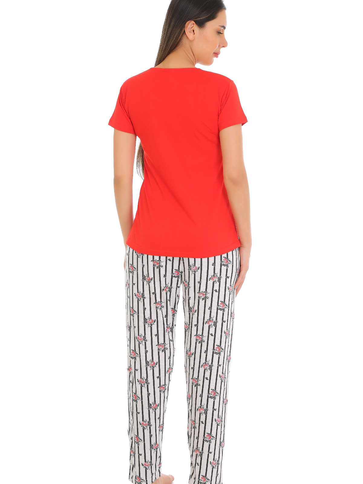 Hosiery T-Shirt Pyjama Set