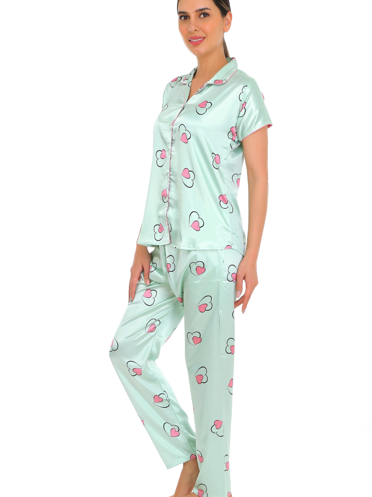 PureLuxe Satin Sleepwear