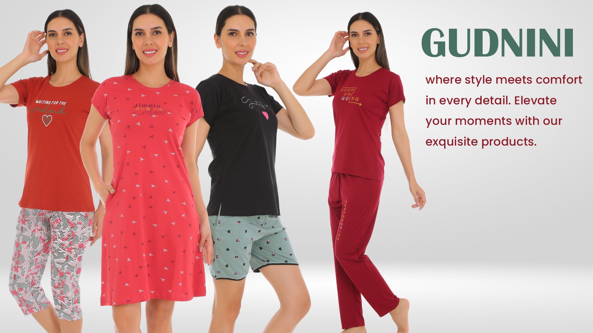 Different types of Nightwear for women