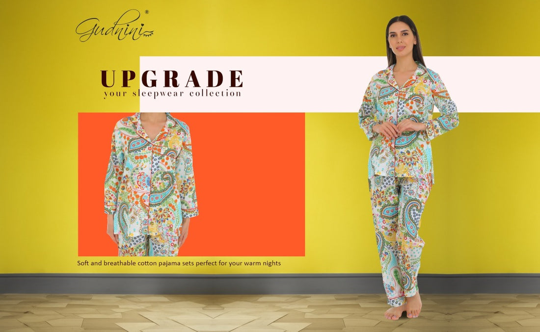 cotton sleepwear gudnini