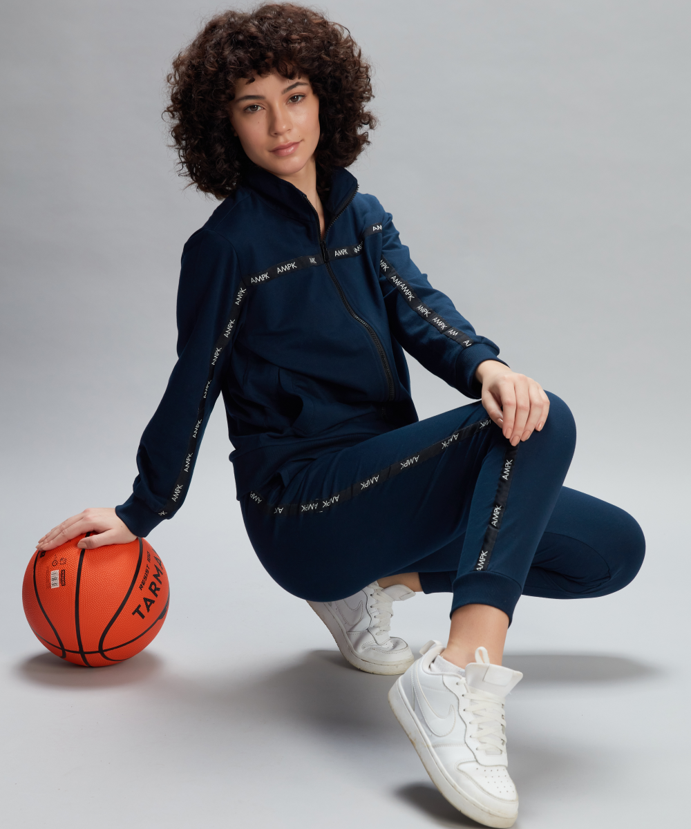 MIDNIGHT BLUE JACKET AND COMFY JOGGER