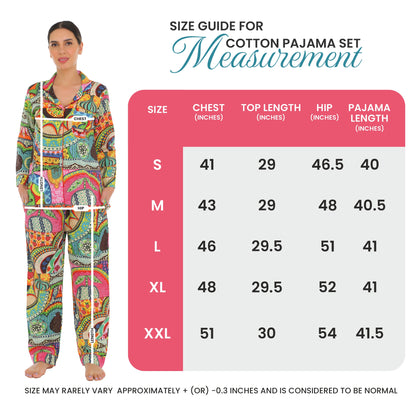 Black safari cotton Nightsuit
