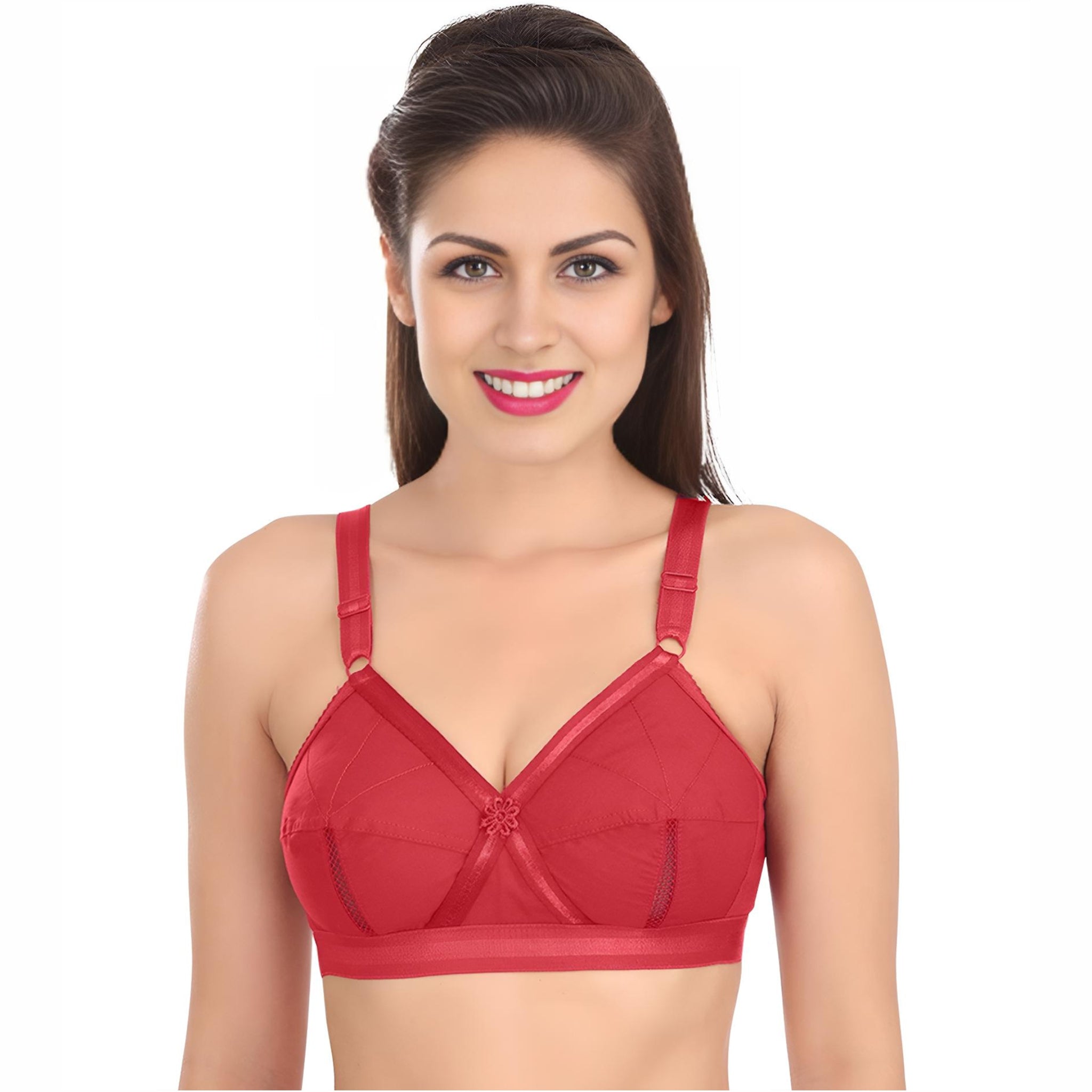 Gudnini Women Perfecto Cotton Bra, Minimizer Bra, Plus Size Bra, Full Covergae Bra, Sona Perfecto, Gudnini