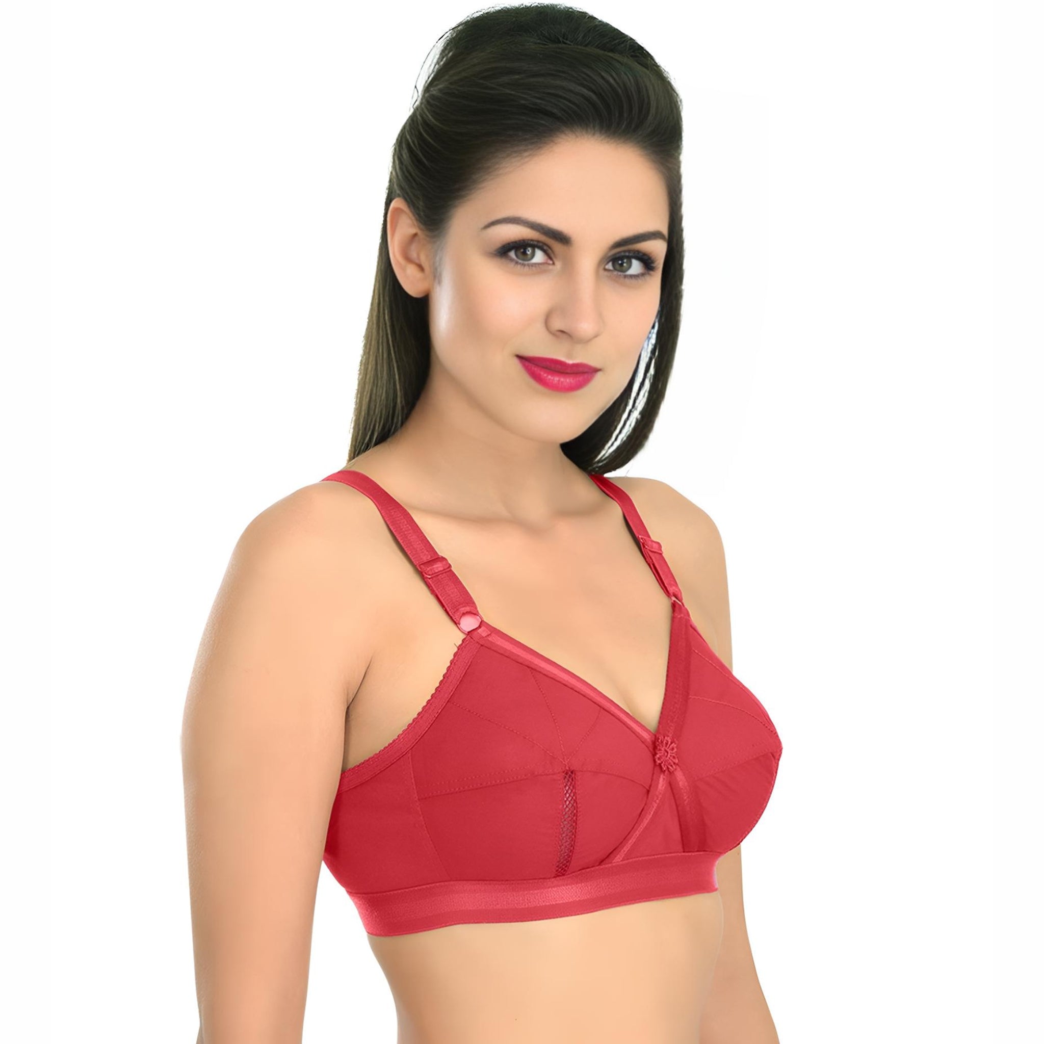 Gudnini Women Perfecto Cotton Bra, Minimizer Bra, Plus Size Bra, Full Covergae Bra, Sona Perfecto, Gudnini