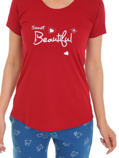 Ultimate Comfort T-Shirt Pajama Set