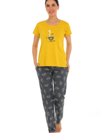 Hosiery T-Shirt Pyjama Set
